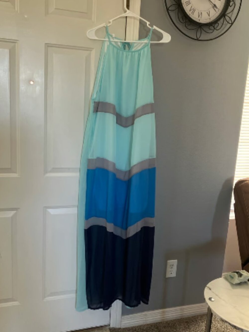 Women’s size 2X Halter Style Multi Colored Dress